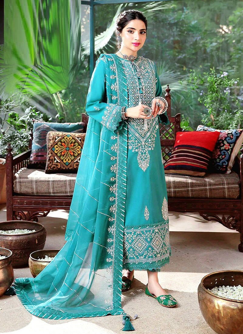 Anamsa 231 Georgette Pakistani Suits Catalog